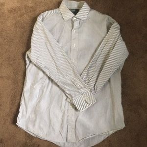 White Oxford dress shirt polo by Ralph Lauren